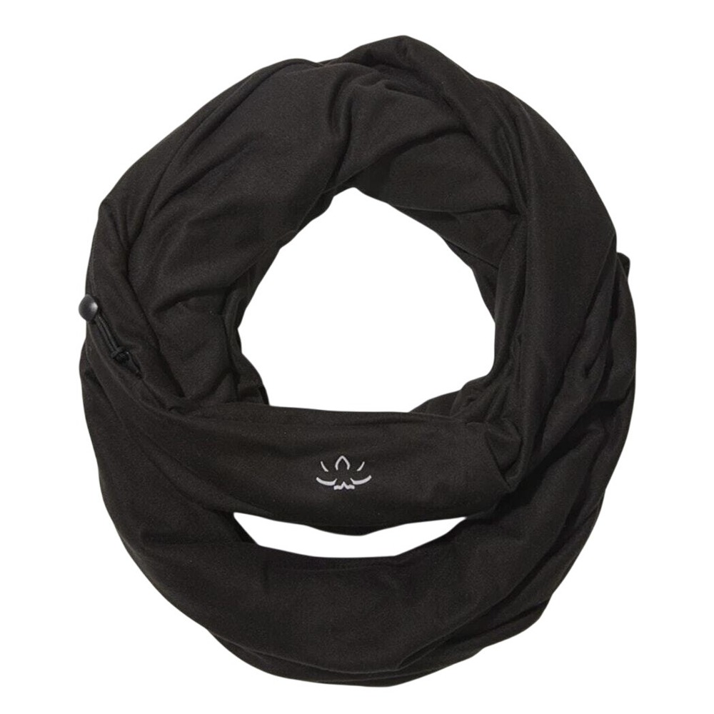 Beyond Yoga Black Infinity Scarf Cowl Neck Warmer Convertible‎ Snood